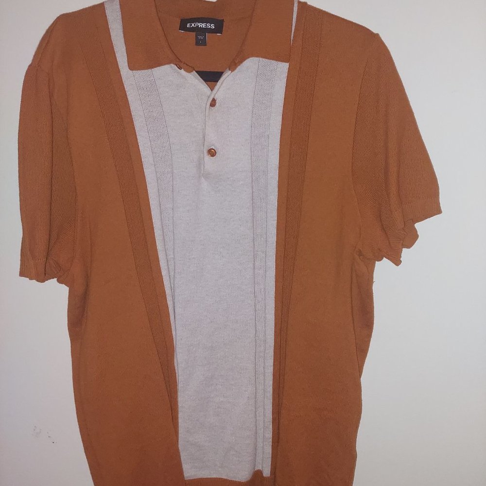 Express Short Sleeve Polo Shirt Sleeve